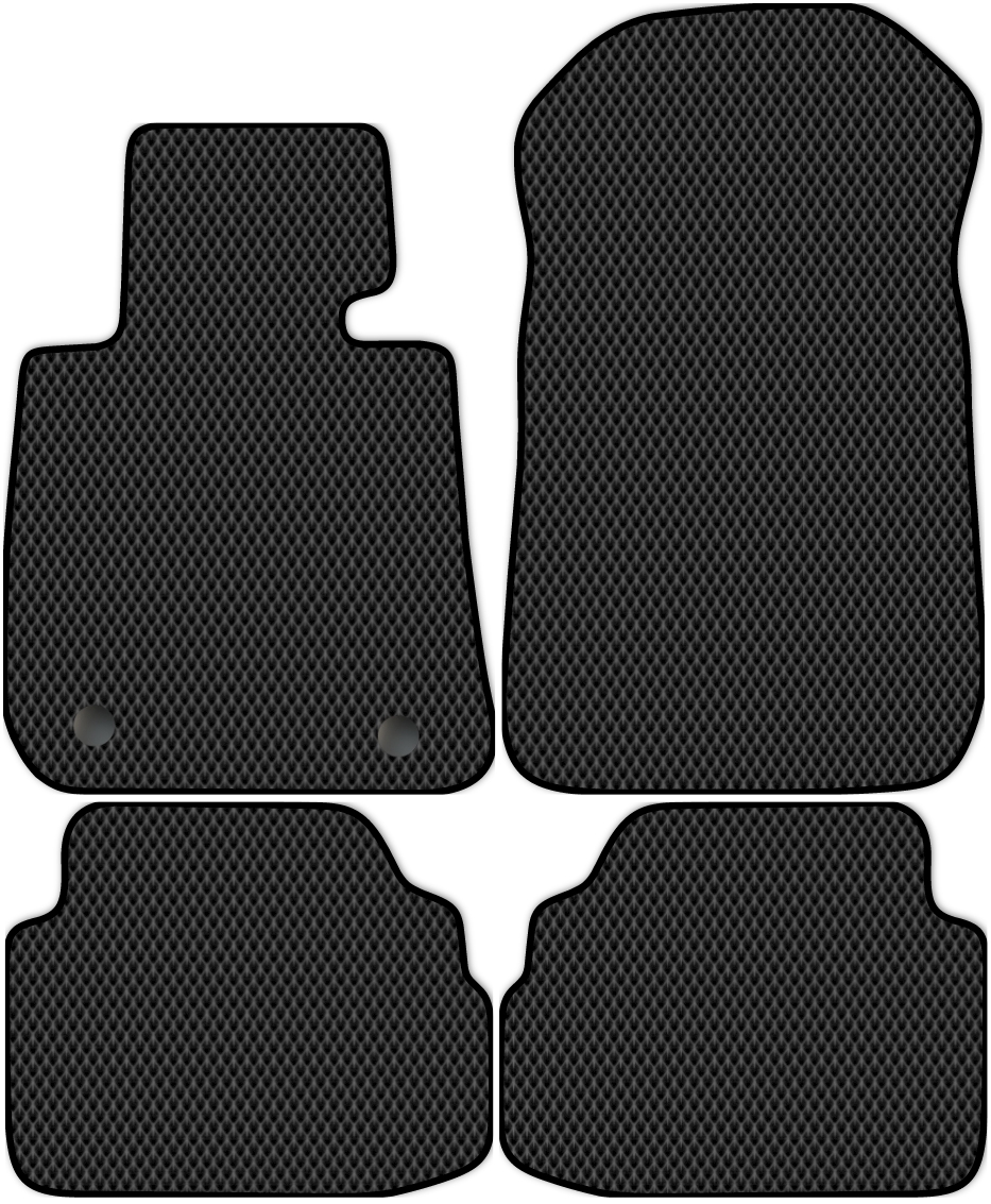 

Коврики ЭВА в салон для BMW 3-Series 5 (E92) 2006 - 2014, 4 шт. черный, 1335-S4Y-H