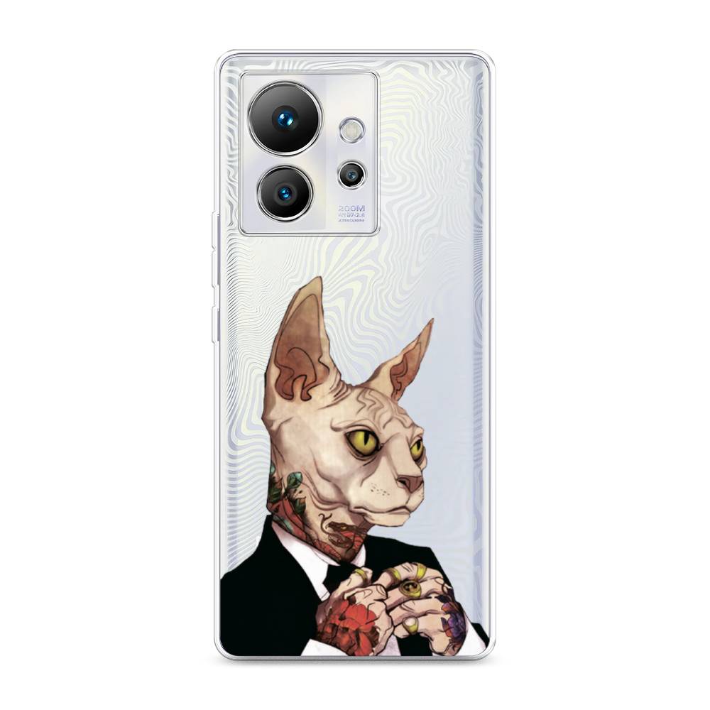 

Чехол Awog на Infinix Zero Ultra 5G "Татуированный сфинкс", Бежевый;черный;красный, 3102850-7