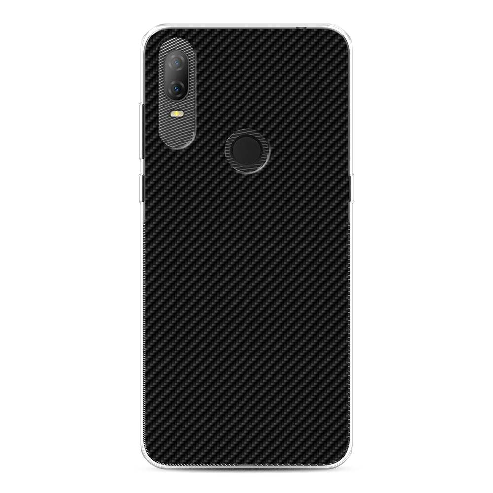 

Силиконовый чехол "Черный карбон" на Alcatel 1V (2020) 5007U, 170950-3