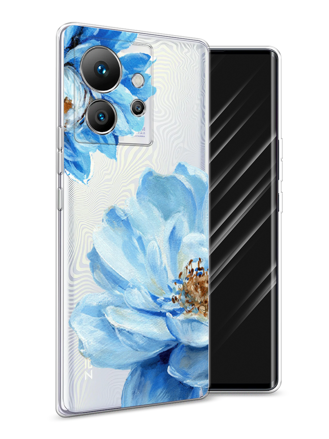 

Чехол Awog на Infinix Zero Ultra 5G "Голубые клематисы", Голубой, 3102850-8