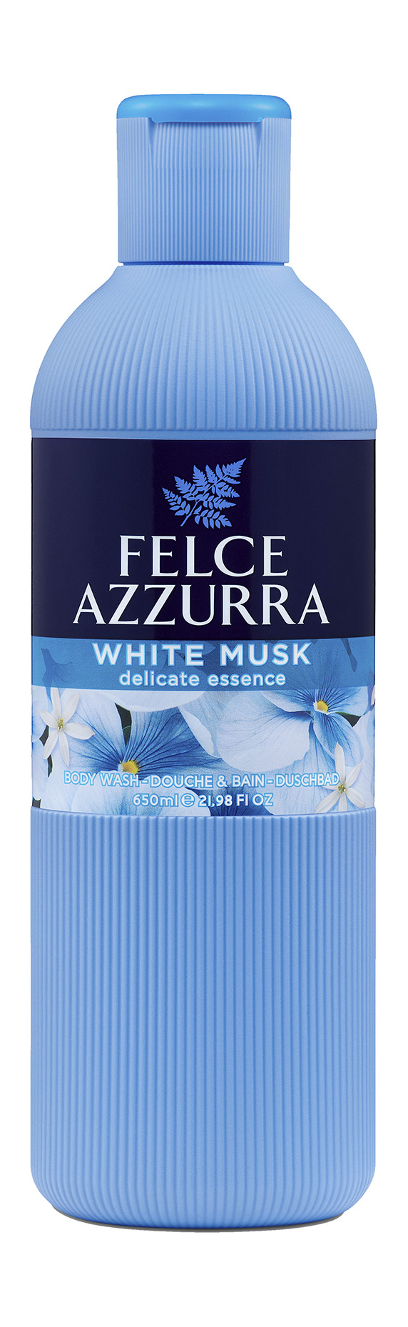 фото Парфюмированный гель для душа felce azzurra white musk delicate essence 650 мл