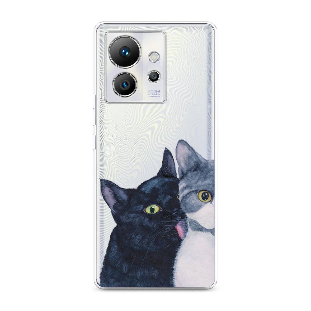 

Чехол Awog на Infinix Zero Ultra 5G "Кошачья любовь", Синий, 3102850-1