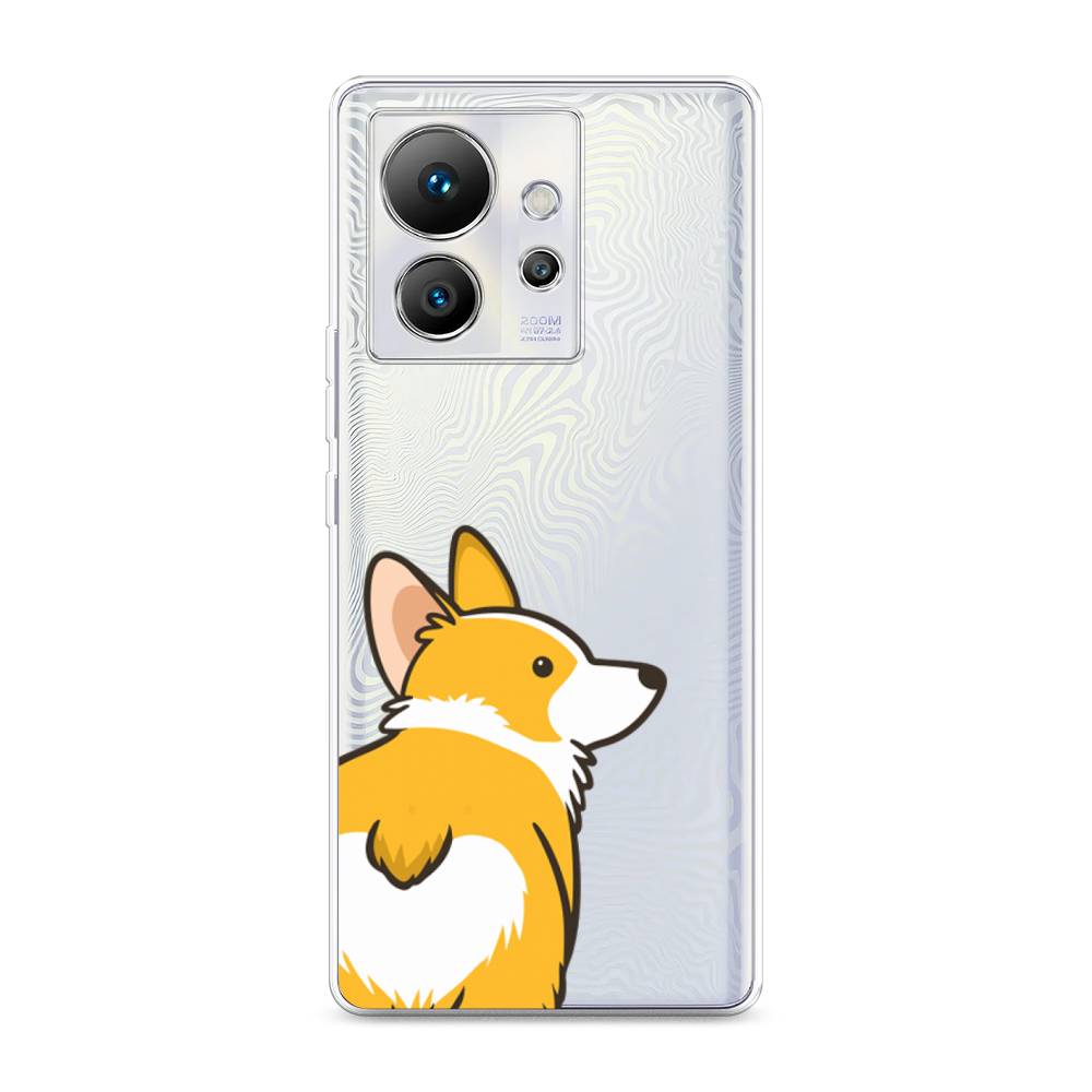 

Чехол Awog на Infinix Zero Ultra 5G "Корги следуй за мной", Желтый;бежевый;белый, 3102850-2