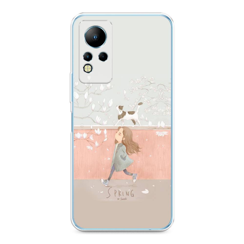 

Чехол Awog на Infinix Note 12 G88 "Девочка-весна", Разноцветный, 3101850-7