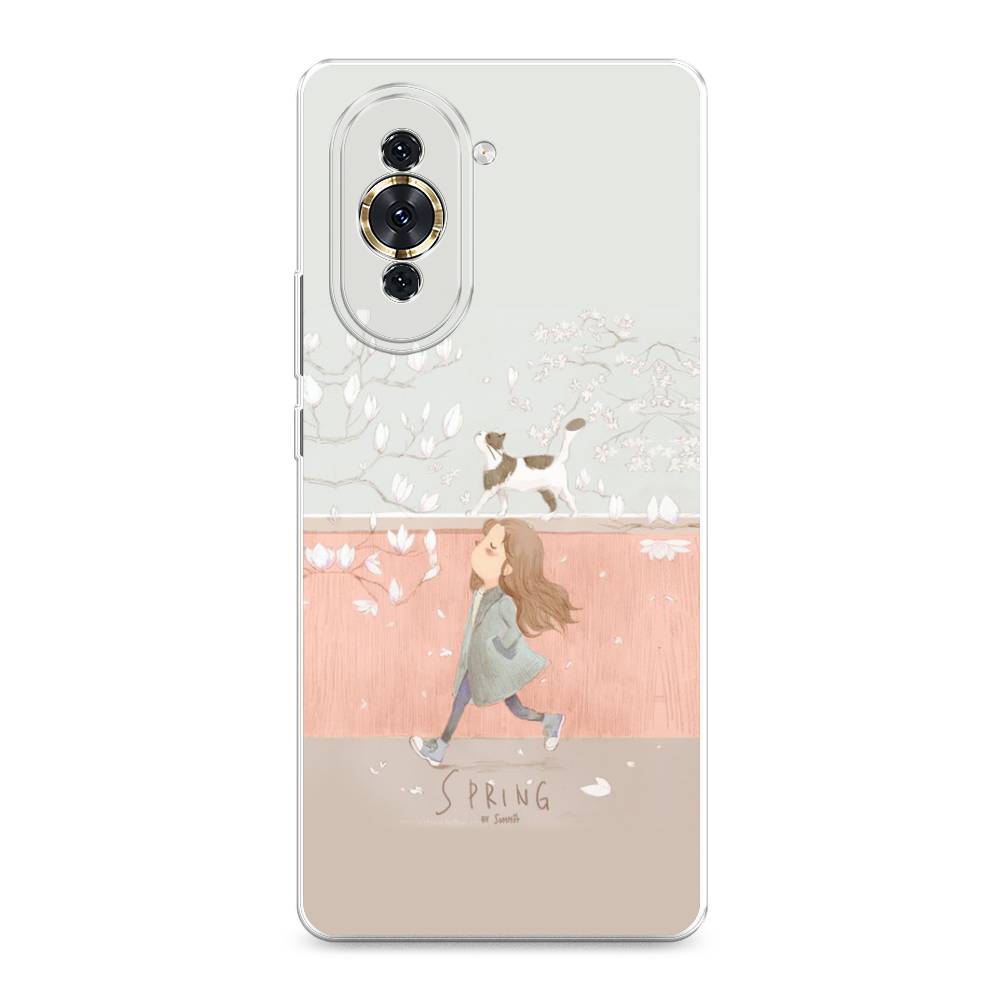 

Чехол Awog на Huawei Nova 10 "Девочка-весна", Разноцветный, 6108950-7