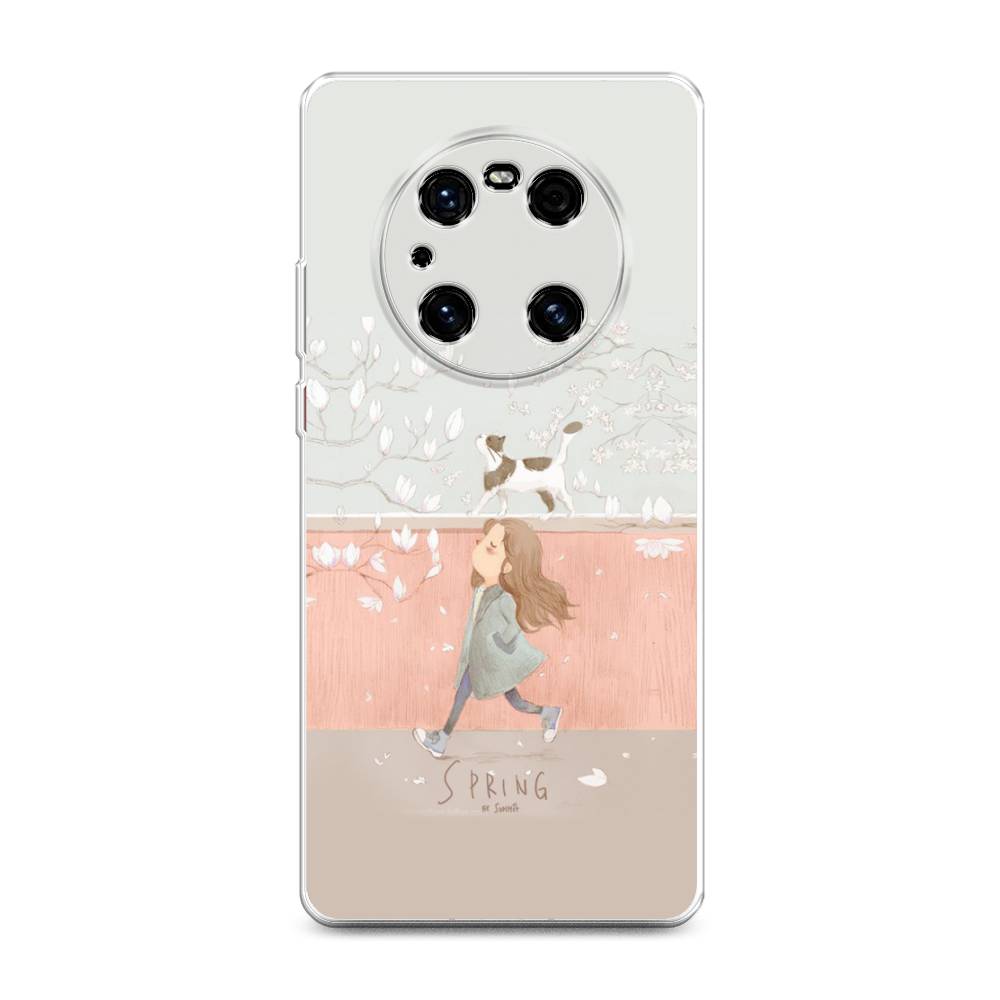 

Чехол Awog на Huawei Mate 40E Pro "Девочка-весна", Разноцветный, 6107550-7
