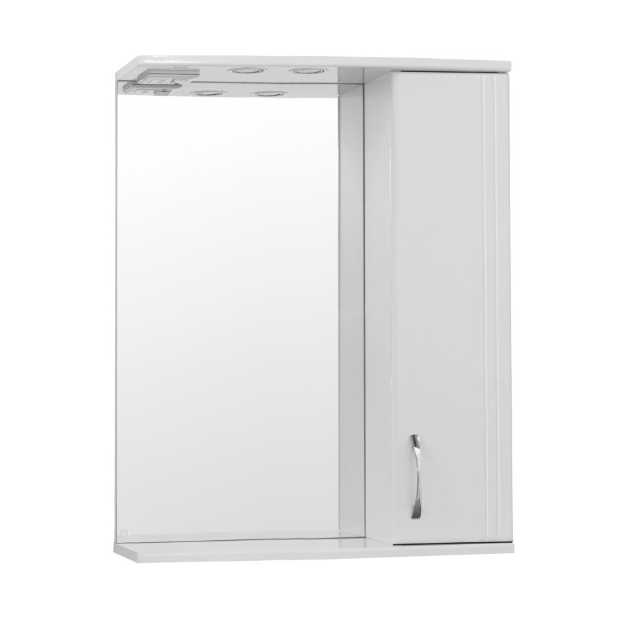 Зеркало-шкаф Style Line Панда 65x83 с подсветкой