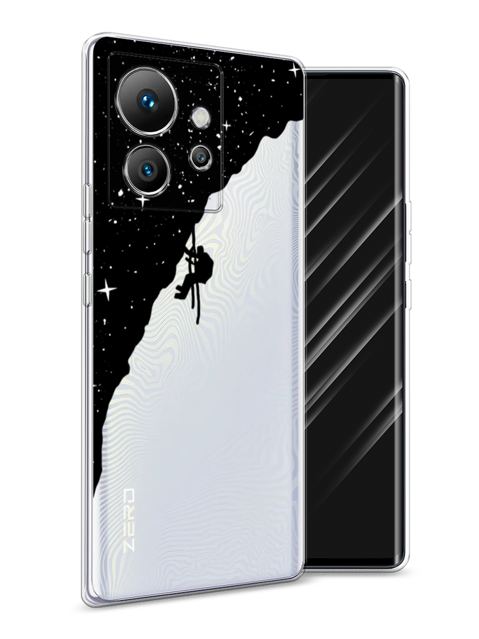 

Чехол Awog на Infinix Zero Ultra 5G "Скалолаз в космосе", Черный;белый;бежевый, 3102850-4