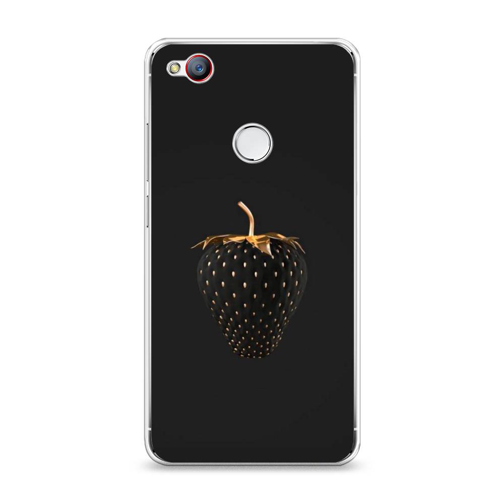 

Чехол Awog на ZTE Nubia Z11 Mini / ЗТЕ Нубиа Z11 Mini "Черно-золотая клубника", 131550-10