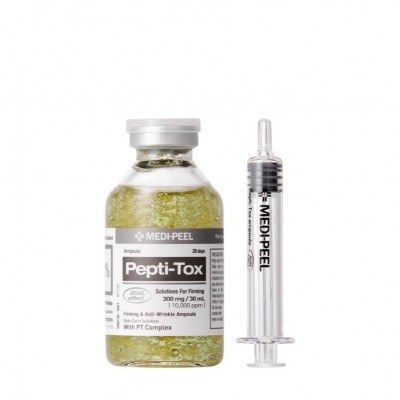 фото Антивозрастная пептидная ампула против морщин medi-peel pepti-tox ampoule 30 мл