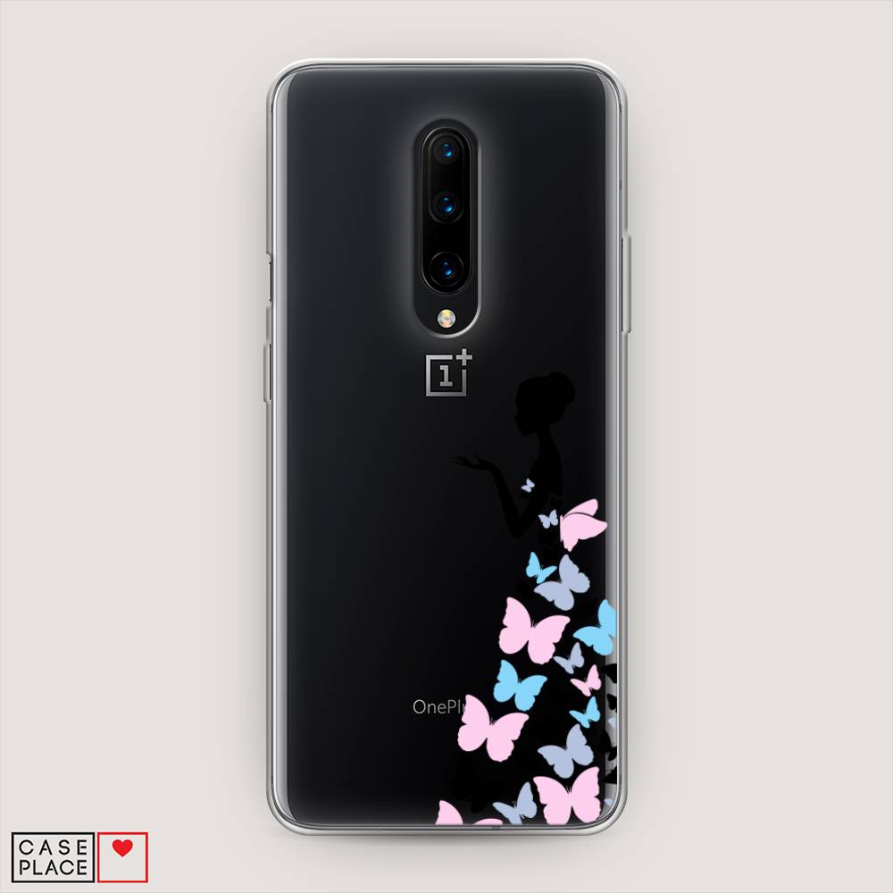 фото Чехол awog "платье из бабочек" для oneplus 8