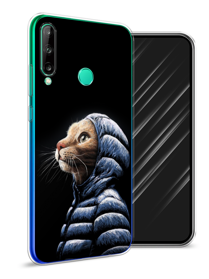 

Чехол Awog на Huawei Y7p "Кот в капюшоне", Черный;бежевый;синий, 6103350-2