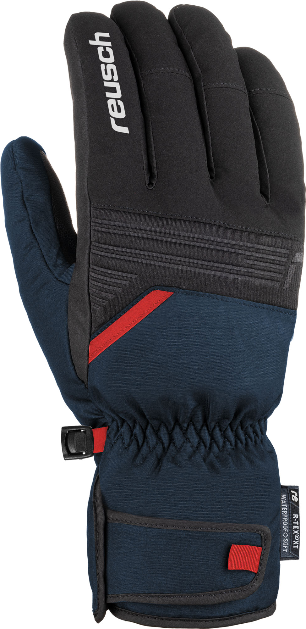 фото Перчатки горнолыжные reusch bradley r-tex xt dress blue/fire red (inch (дюйм):8)