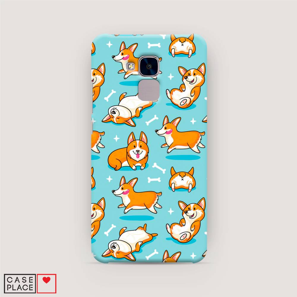 

Чехол Awog "Веселые корги" для Honor 5C, 60420-1