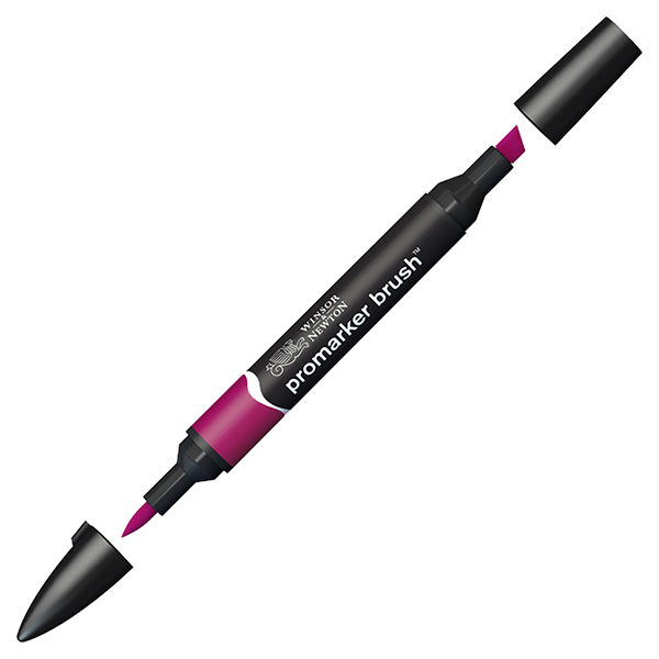 

Маркер спиртовой Winsor&Newton Brushmarker M544 темно-бордовый