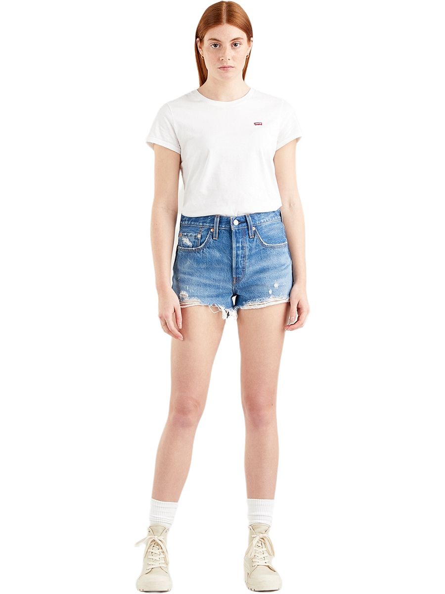 

Шорты женские Levi's 56327-0081 синие 23, 56327-0081
