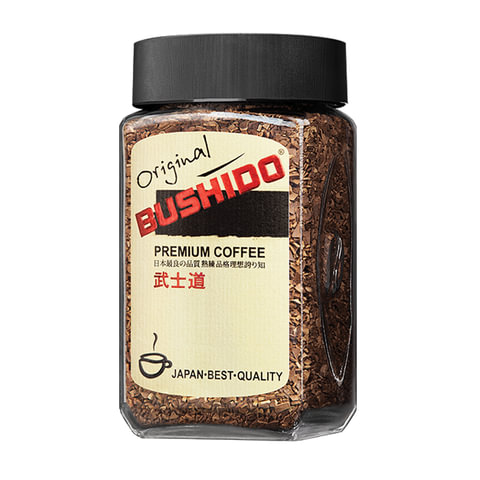 Кофе растворимый сублимрованный BUSHIDO Original 100% Арабика, 5 шт х 100 г