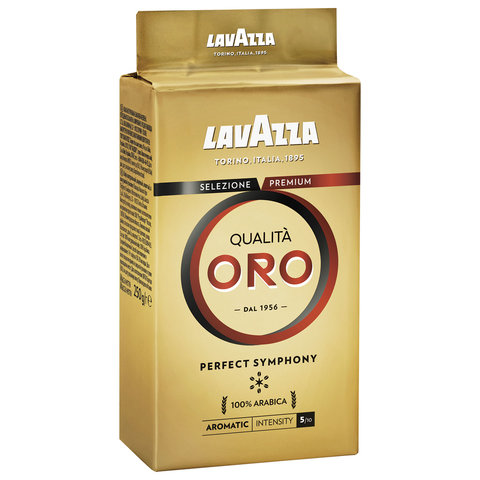 

Кофе молотый LAVAZZA Qualita Oro Арабика 100%, 5 шт х 250 г