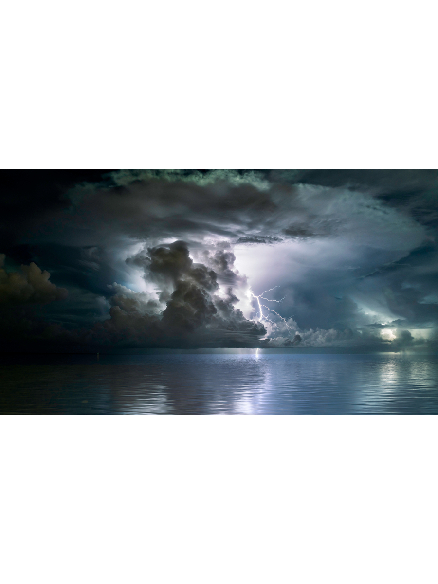 

Постер DRABS A2 Идеальный шторм грибовидных облаков над морем