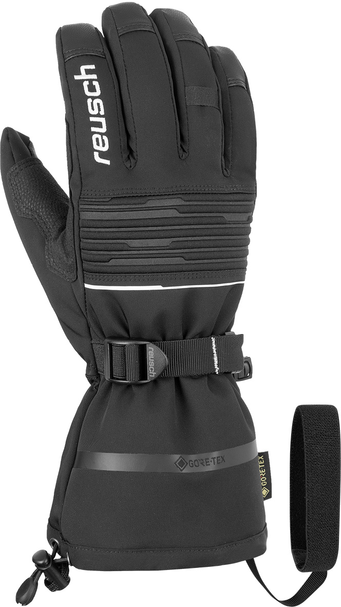 Перчатки Горнолыжные Reusch Isidro Gtx Black/White (Inch (Дюйм):8)