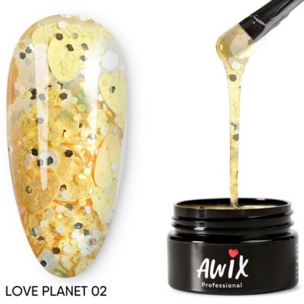 

Гель-лак AWIX Professional AWIX Love Planet 02, 8 г