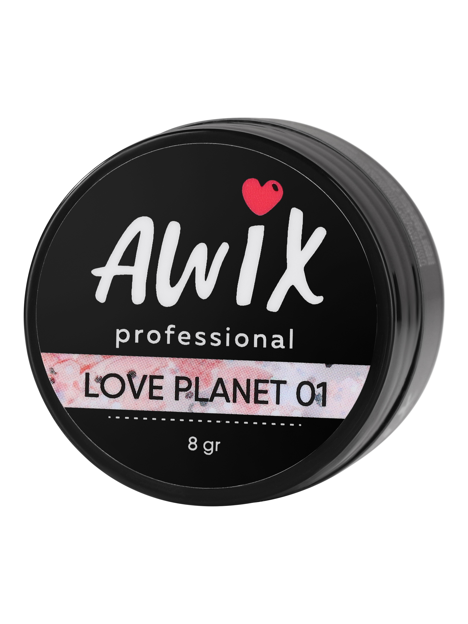 фото Гель-лак awix professional love planet 01, 8 г