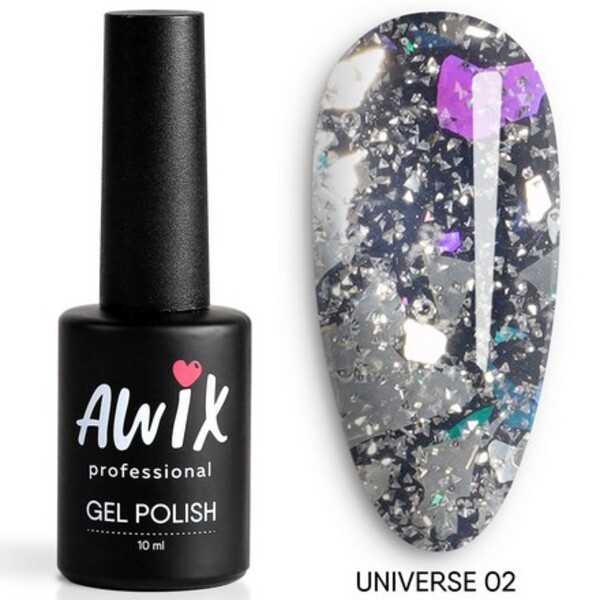фото Гель-лак awix professional universe gel awix 02, 10 мл