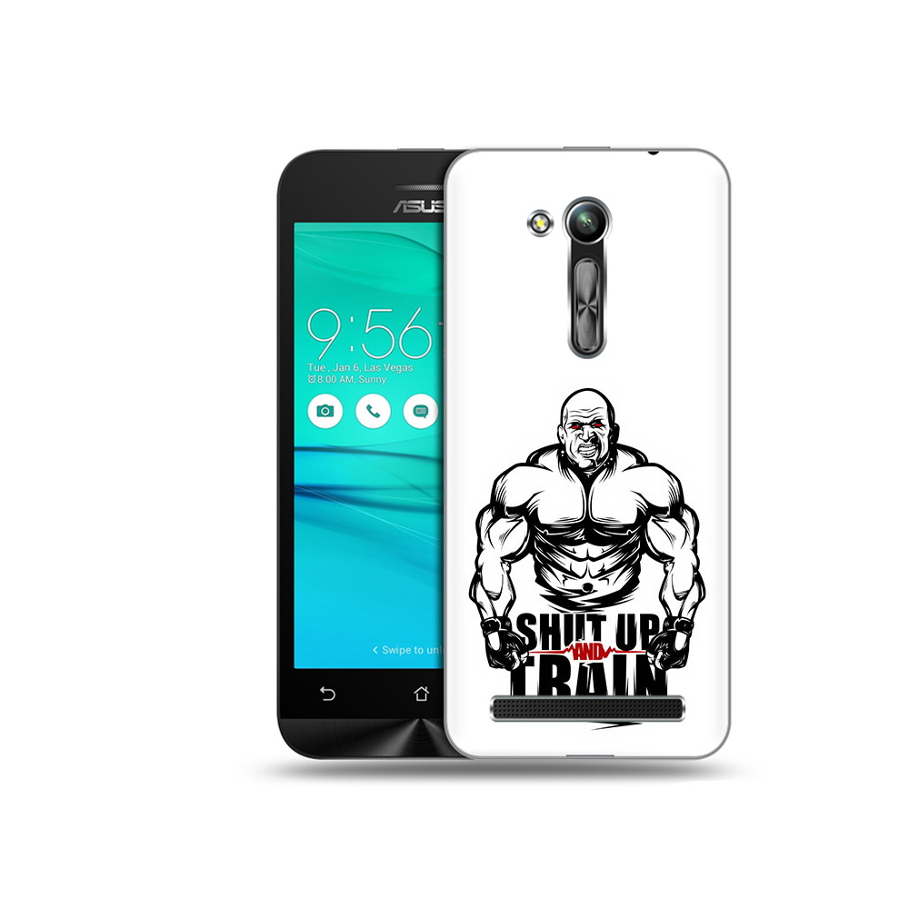 

Чехол MyPads Tocco для Asus ZenFone Go (ZB452KG) здоровое тело, Прозрачный, Tocco