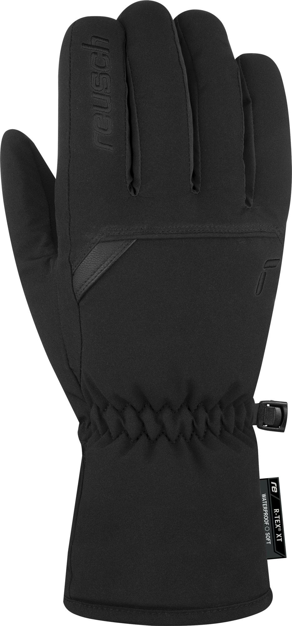 фото Перчатки горнолыжные reusch elon r-tex xt black (inch (дюйм):7)