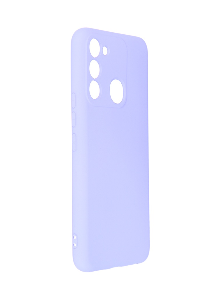 фото Чехол neypo для tecno spark 8c / spark go 2022 silicone 2.0mm lilac nsc54467