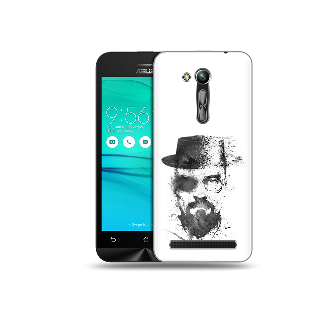 

Чехол MyPads Tocco для Asus ZenFone Go (ZB452KG) загадочный человек, Прозрачный, Tocco