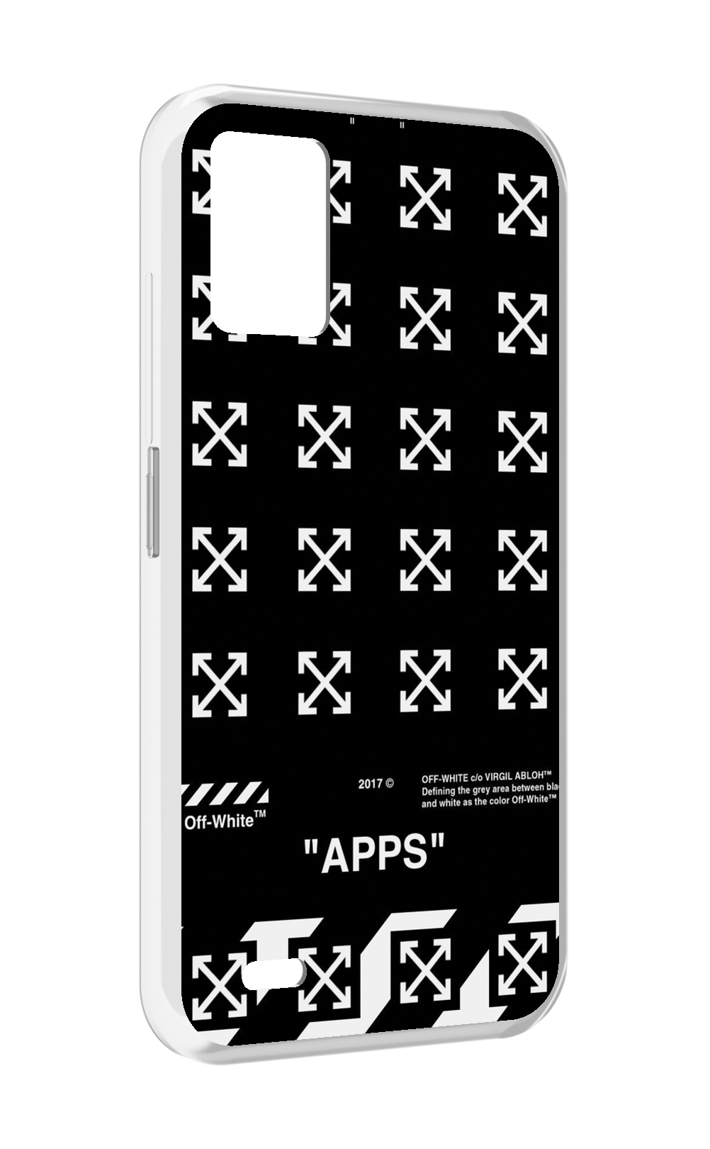 

Чехол MyPads оф-вайт-значки для UMIDIGI Bison 1, Прозрачный, Tocco