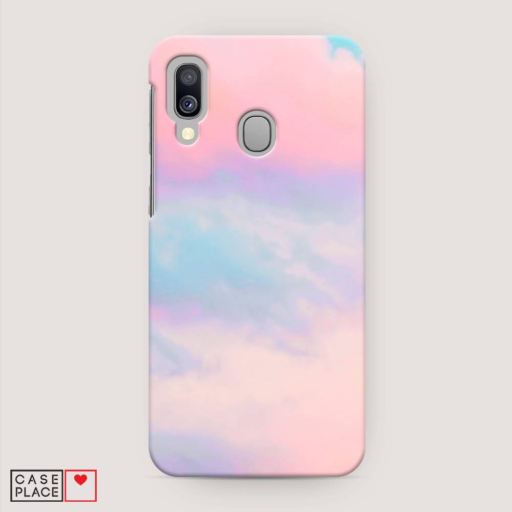 

Пластиковый чехол "Розовые облака" на Samsung Galaxy A40