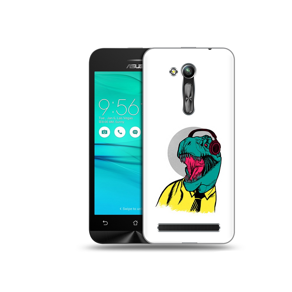 Чехол MyPads Tocco для Asus ZenFone Go (ZB452KG) дино