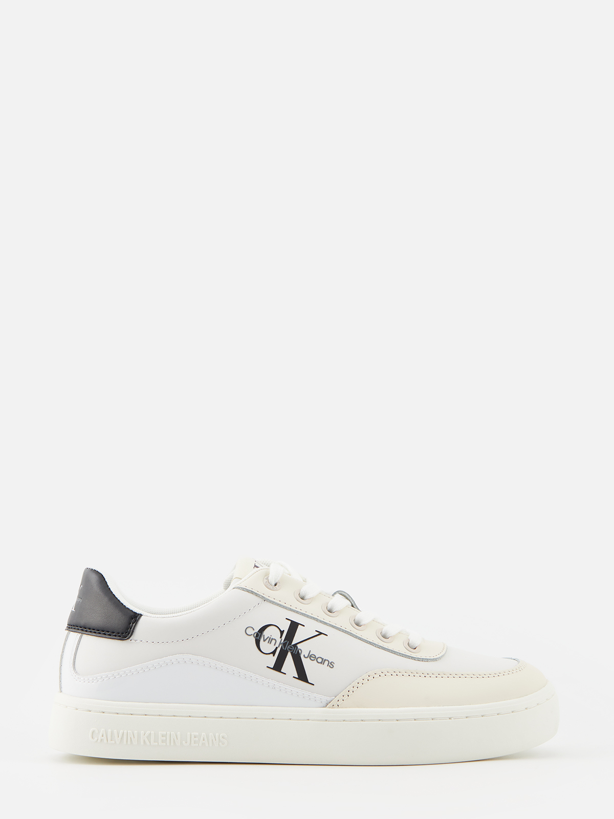 

Кеды женские Calvin Klein YW0YW01296 белые 41 RU, Белый, YW0YW01296