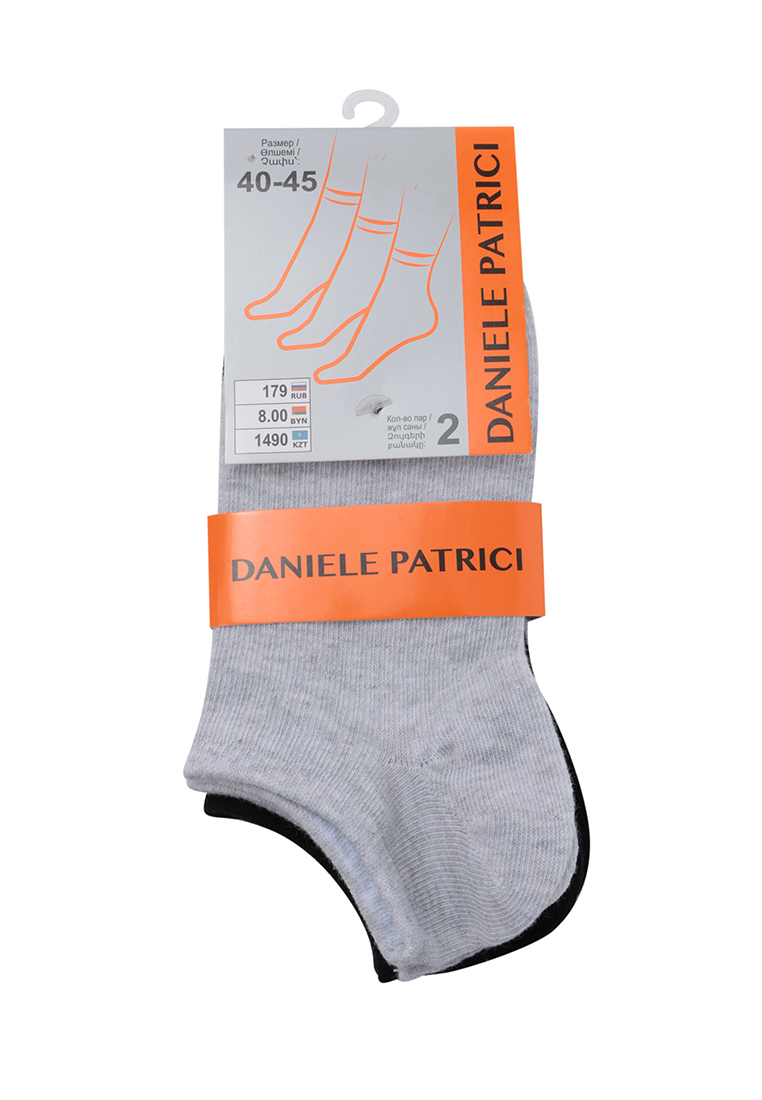 

Комплект носков мужских Daniele Patrici 209079 черных, Черный, 209079