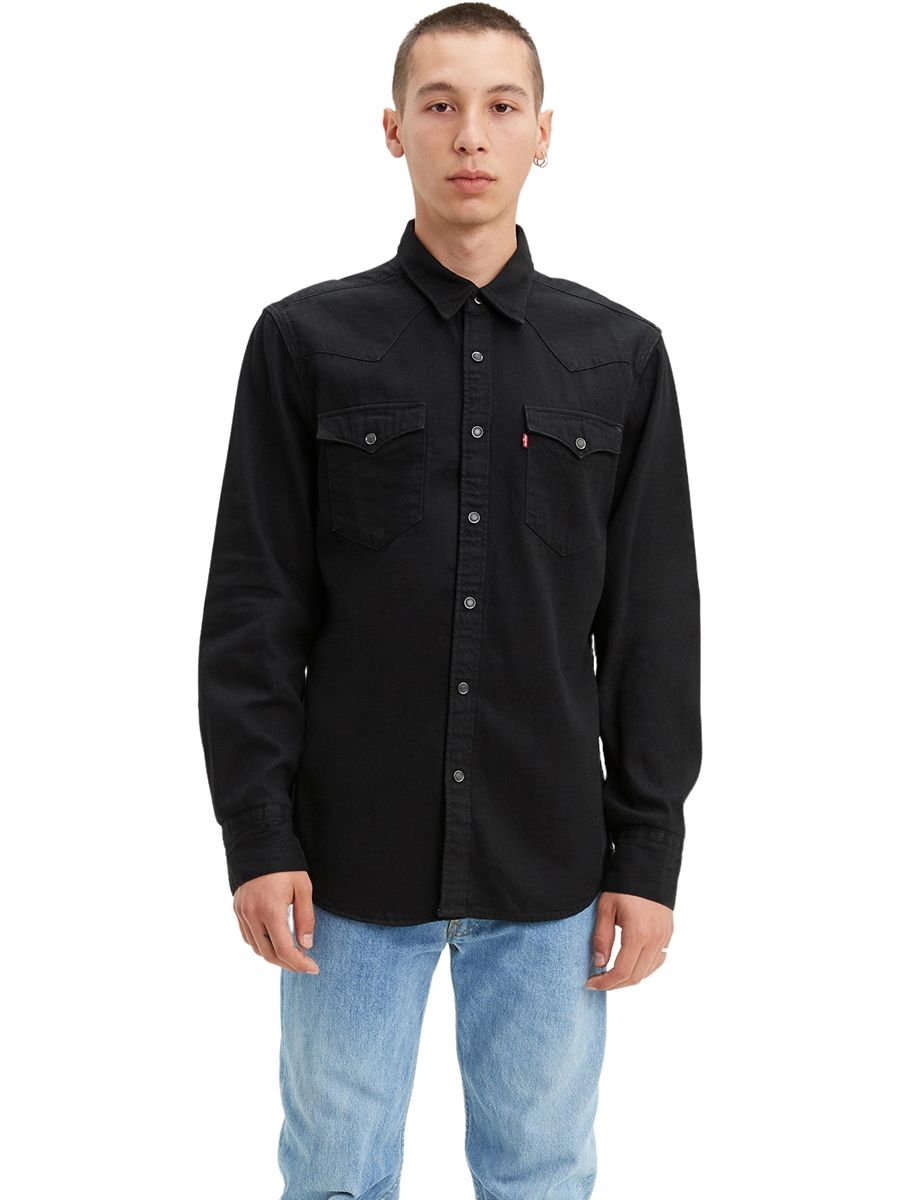 

Рубашка мужская Levi's 85744-0002 черная XL, 85744-0002