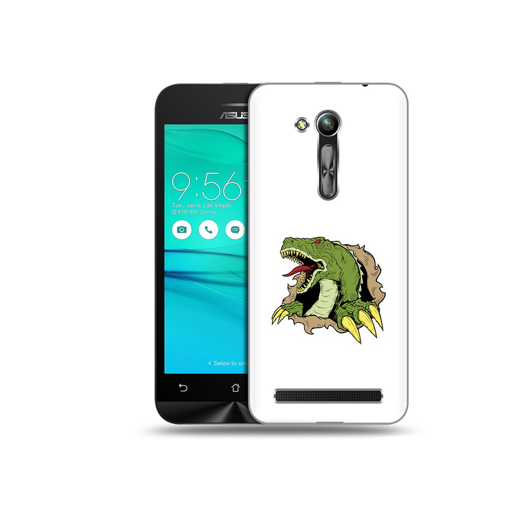 

Чехол MyPads Tocco для Asus ZenFone Go (ZB452KG) годзила, Прозрачный, Tocco