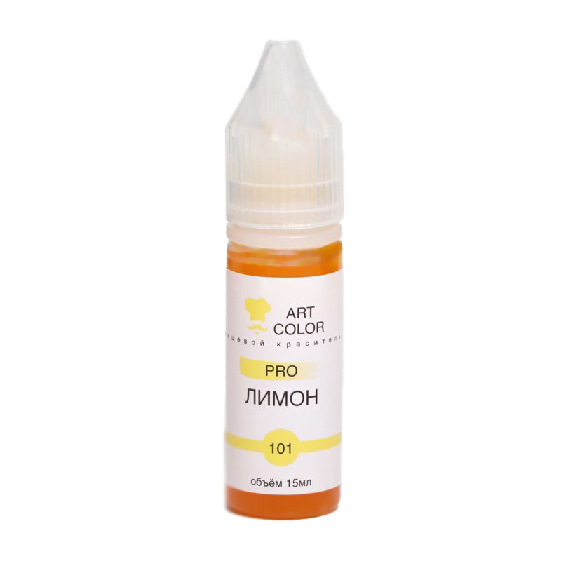 

Гелевый краситель Art Color, лимон , 15 мл