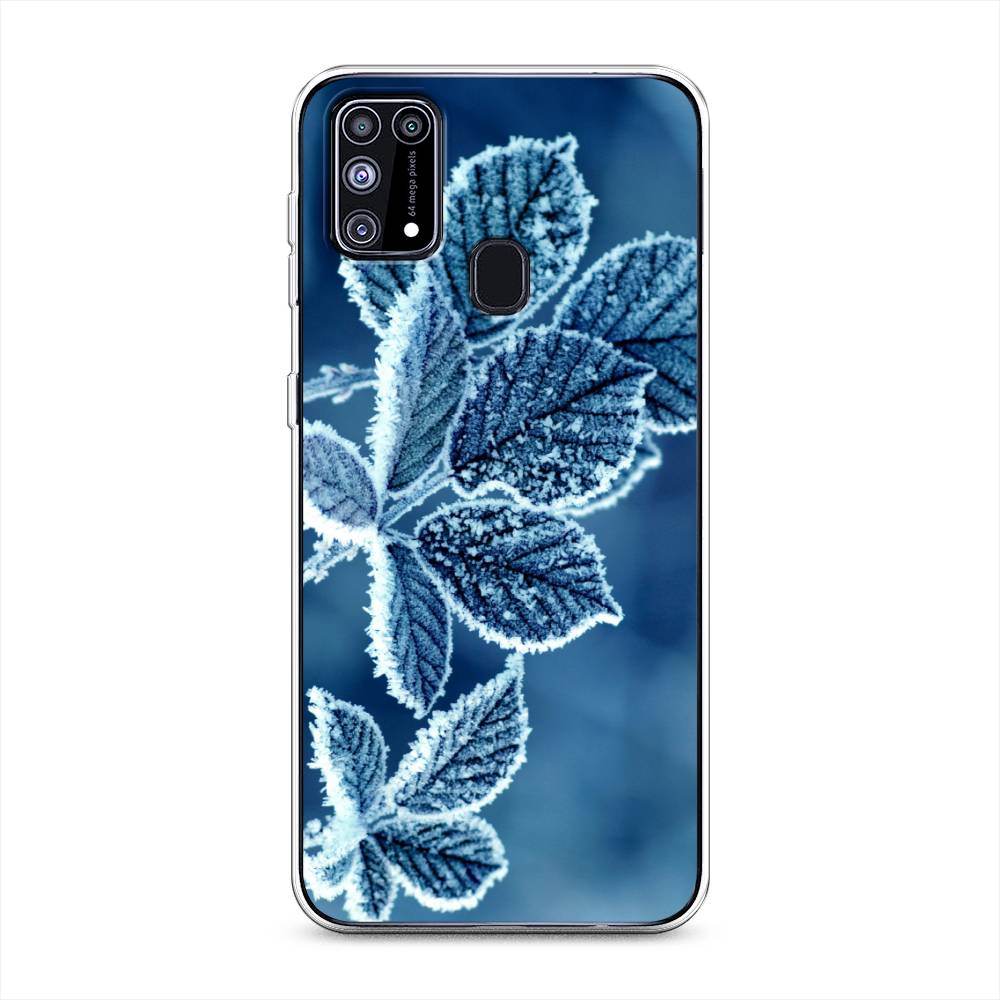 

Чехол на Samsung Galaxy M31 "Зима 6", Голубой;белый, 2100750-2