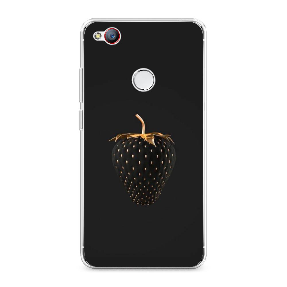 

Чехол Awog на ZTE Nubia Z11 / ЗТЕ Нубиа Z11 "Черно-золотая клубника", 131750-10
