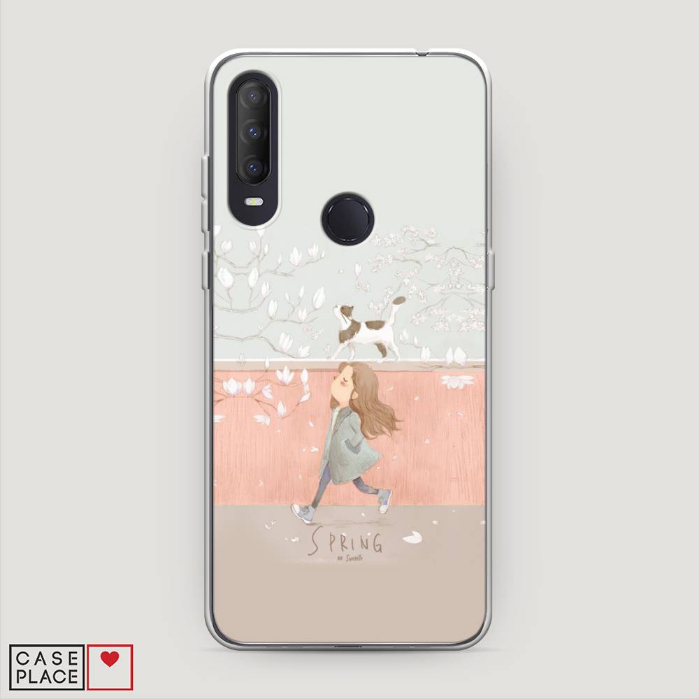 

Чехол Awog на Alcatel 1S (2020) / Алкатель 1S (2020) "Девочка-весна", 170850-7