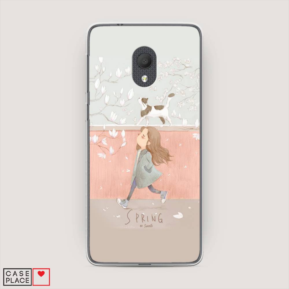 

Чехол Awog на Alcatel 1C 5003D (2019) / Алкатель 1C 5003D (2019) "Девочка-весна", 170650-7