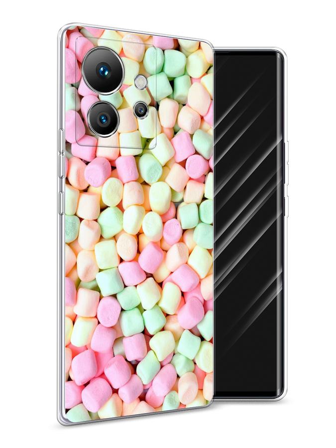 

Чехол Awog на Infinix Zero Ultra 5G "Marshmallows", Зеленый;желтый;розовый, 3102850-10