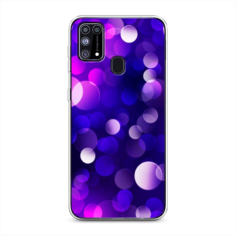 

Чехол на Samsung Galaxy M31 "Абстракция 27", Фиолетовый, 2100750-3