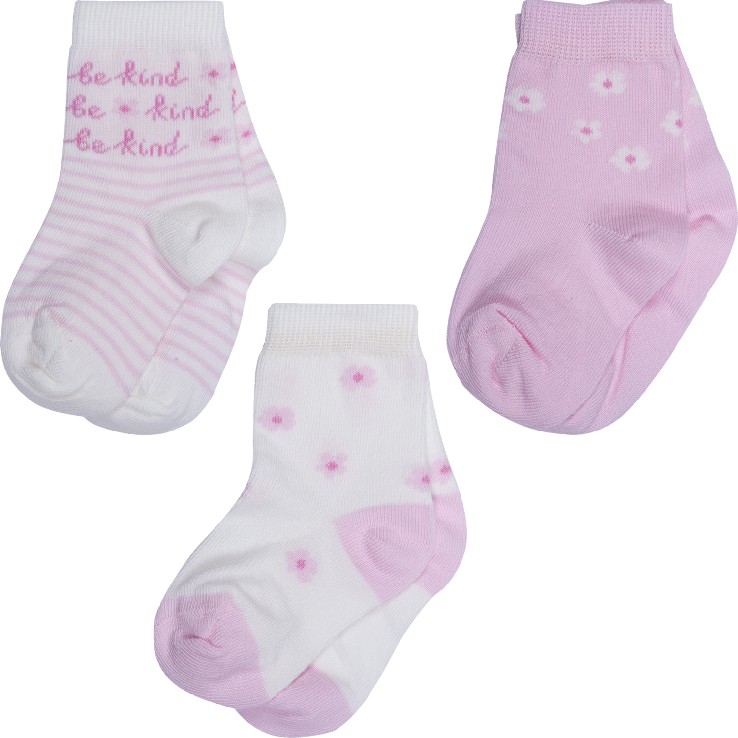 Носки для девочек Rusocks 3-Д3-13793 цв. бежевый; розовый р. 8-10