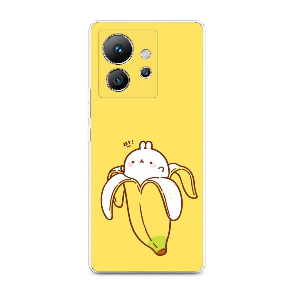 

Чехол Awog на Infinix Zero Ultra 5G "Зайчик-бананчик", Желтый;белый, 3102850-2