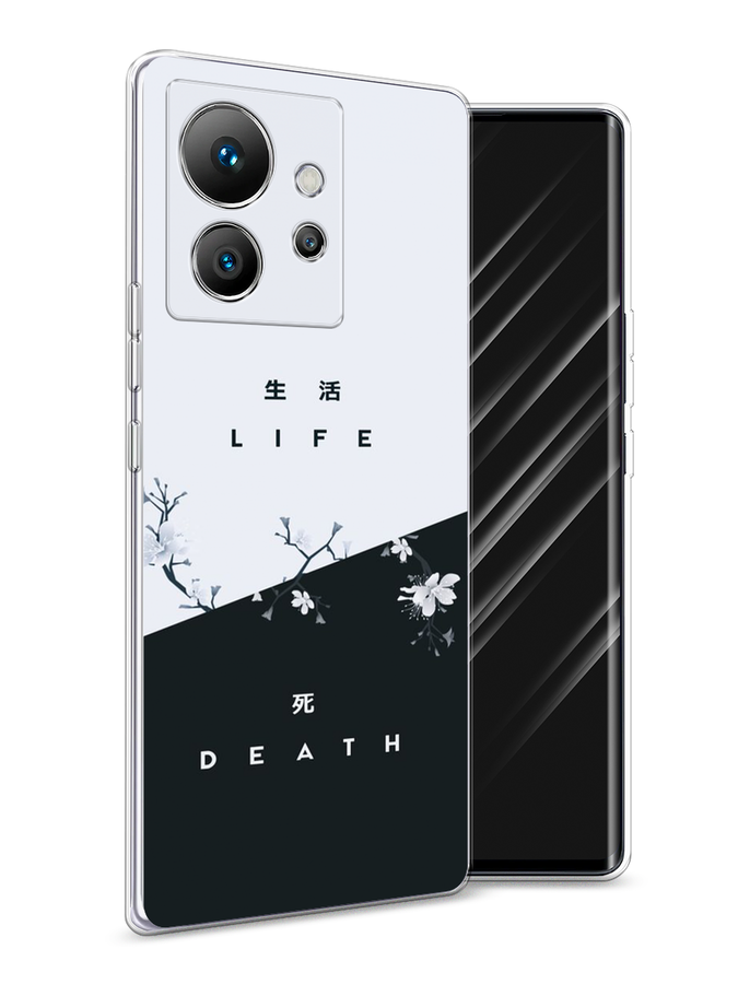 

Чехол Awog на Infinix Zero Ultra 5G "Life and death", Черный;серый, 3102850-7