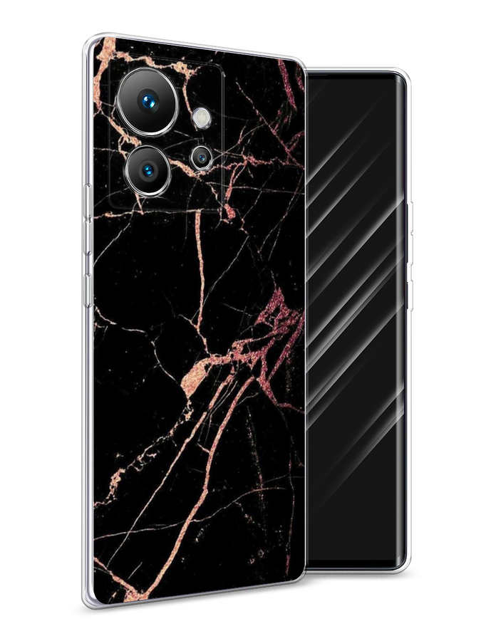 

Чехол Awog на Infinix Zero Ultra 5G "Мрамор розовое золото", Черный;розовый, 3102850-3