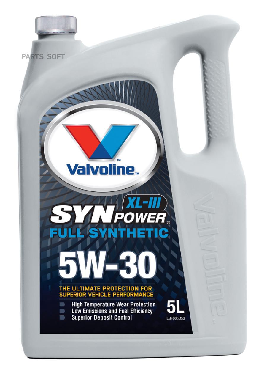 

Масло Valvoline SYNPOWER FE 5W30 5л